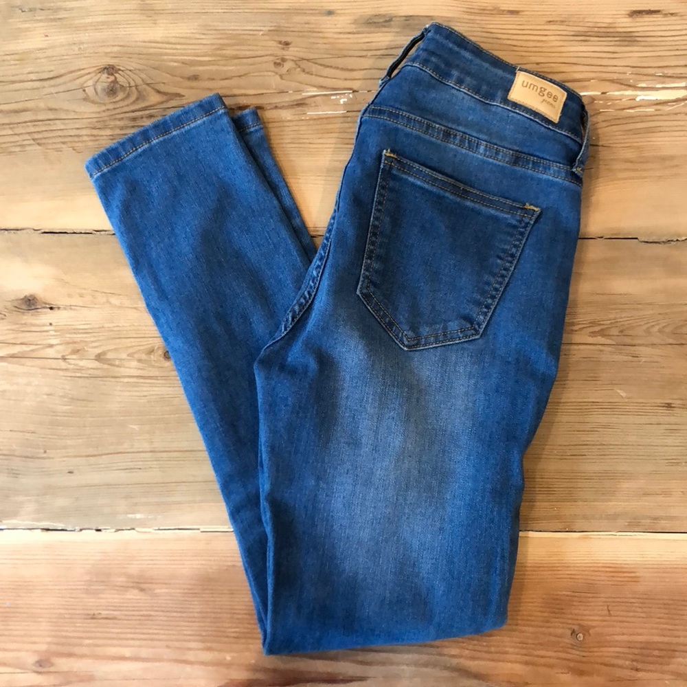 Umgee Cropped Skinny Jeans